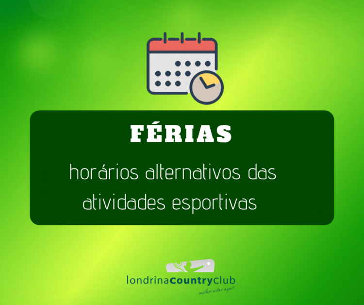 Horários Alternativos